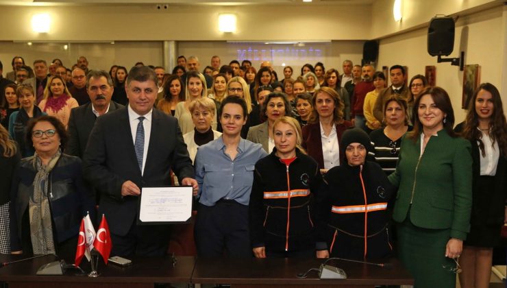 Başkan Tugay ‘Kadın Erkek Eşitliği Şartı’na İmza Attı!..
