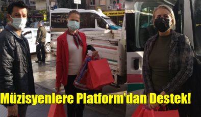 Müzisyenlere Platformdan Destek!..