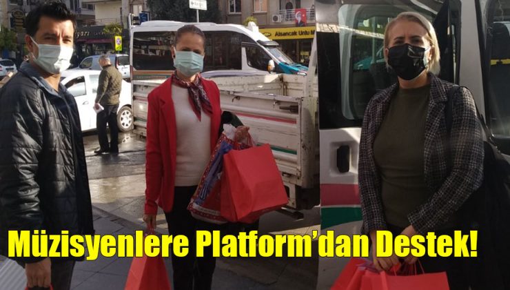 Müzisyenlere Platformdan Destek!..