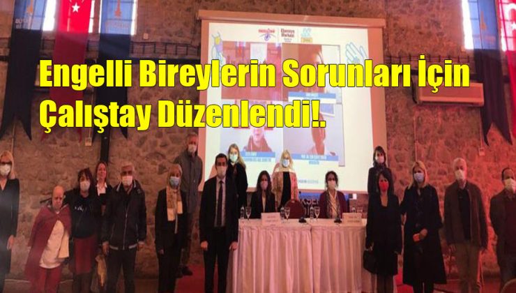 Engelli Bireylerin Sorunları İçin Çalıştay Düzenlendi!..