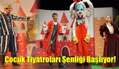 Gezici Çocuk Tiyatroları Şenliği Başlıyor!..