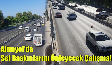 Altınyol’da Sel Baskınlarını Önleyecek Çalışma!