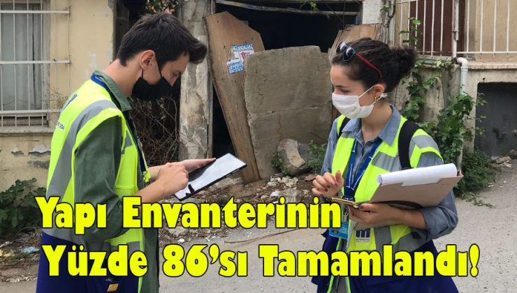 Yapı Envanterinin Yüzde 86’sı Tamamlandı.