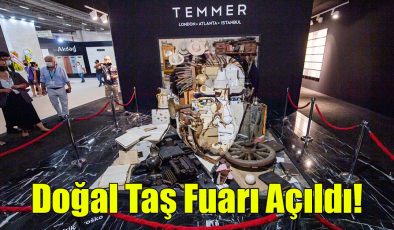 Doğal Taş Fuarı Açıldı!