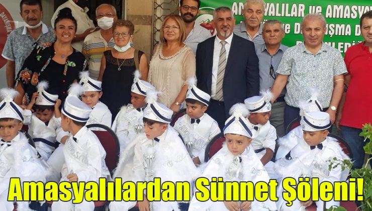 Amasyalılardan Toplu Sünnet Şöleni!