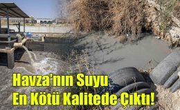 Havza’nın Suyu En Kötü Kalitede Çıktı!