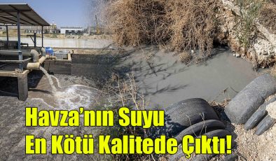 Havza’nın Suyu En Kötü Kalitede Çıktı!