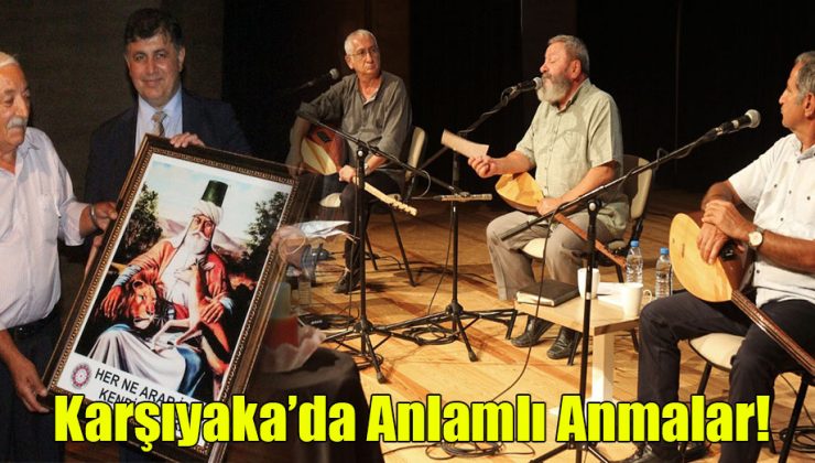 Karşıyaka’da Anlamlı Anmalar!