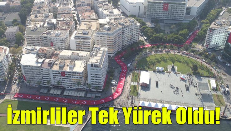 İzmirliler Tek Yürek Oldu!