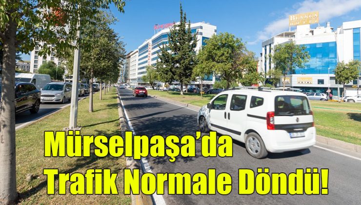 Mürselpaşa’da Trafik Normale Döndü!