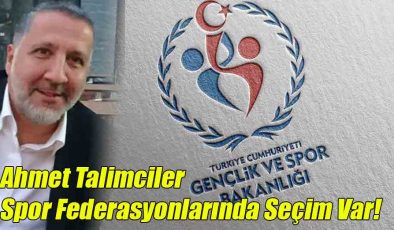 Ahmet Talimciler; Spor Federasyonlarında Seçim Var!