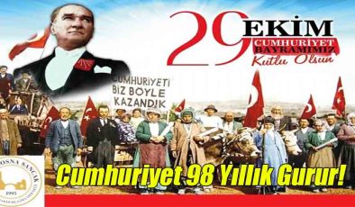 Cumhuriyet 98 Yıllık Gurur!