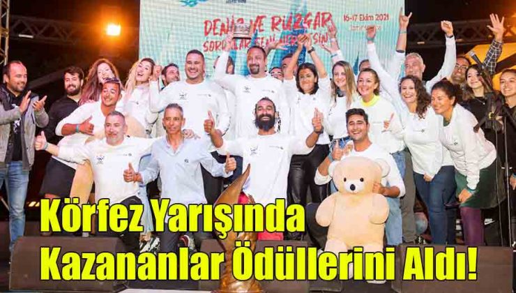 Körfez Yarışında Kazananlar Ödüllerini Aldı!