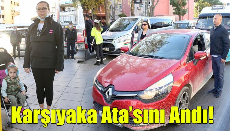 Karşıyaka Ata’sını Andı!