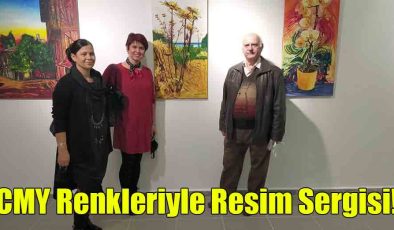 CMY Renkleriyle Resim Sergisi!