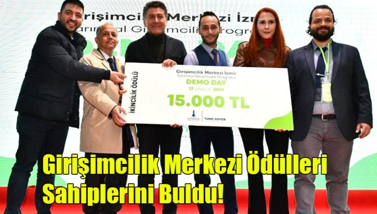 Girişimcilik Merkezi Ödülleri Sahiplerini Buldu!