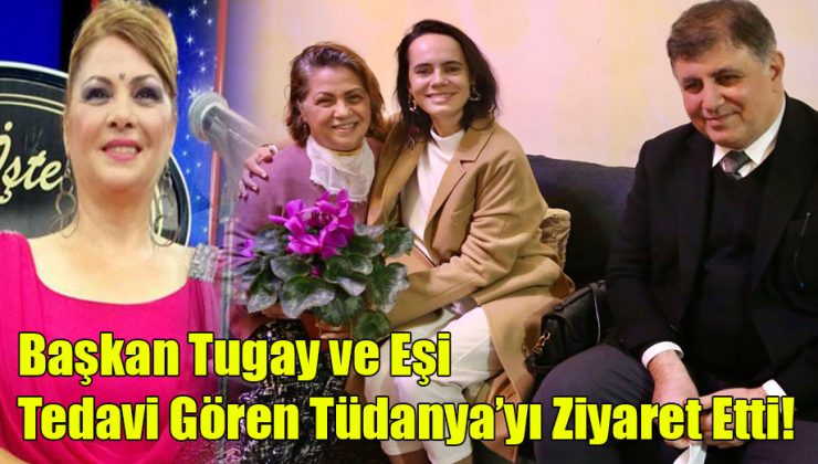 Tugay’dan   Sanatçı Tüdanya’ya ziyaret: Her zaman yanınızdayız!