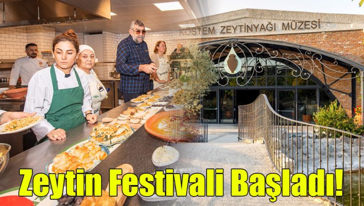 Zeytin Festivali Başladı!