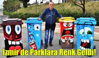 İzmir’de Parklara Renk Geldi!