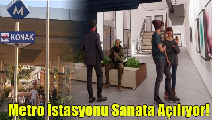Metro İstasyonu Sanata Açılıyor!