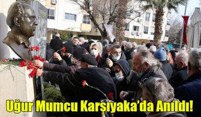 Uğur Mumcu Karşıyaka’da Anıldı!