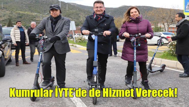 Kumru’lar İYTE’de de Hizmet Verecek!