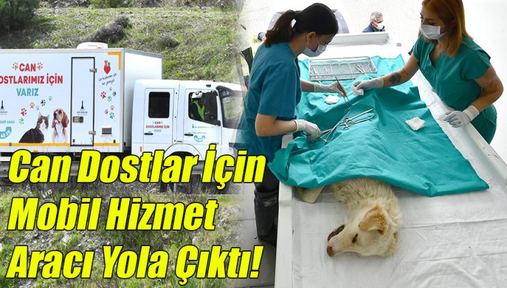 Can Dostlar İçin Mobil Hizmet Aracı Yola Çıktı!
