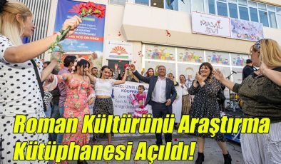 Roman Kültürü Araştırma Kütüphanesi Açıldı!