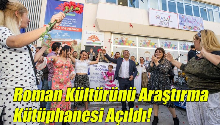 Roman Kültürü Araştırma Kütüphanesi Açıldı!