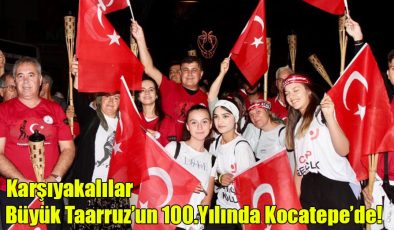 Karşıyakalılar Büyük Taarruz’un 100. Yılında Kocatepe’de!