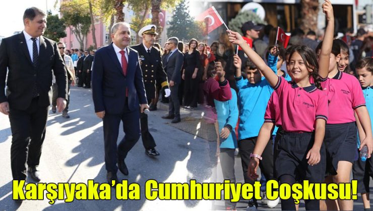 Karşıyaka’da Cumhuriyet Coşkusu!