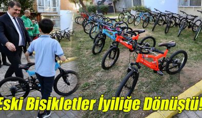 Eski Bisikletler İyiliğe Dönüştü!