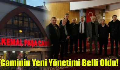 M. Kemal Paşa Camisinin Yönetimi Belli Oldu!
