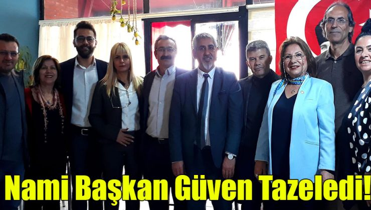 Nami Başkan Güven Tazeledi!
