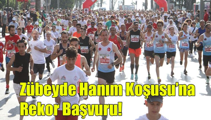 Zübeyde Hanım Koşusu’na Rekor Başvuru! 