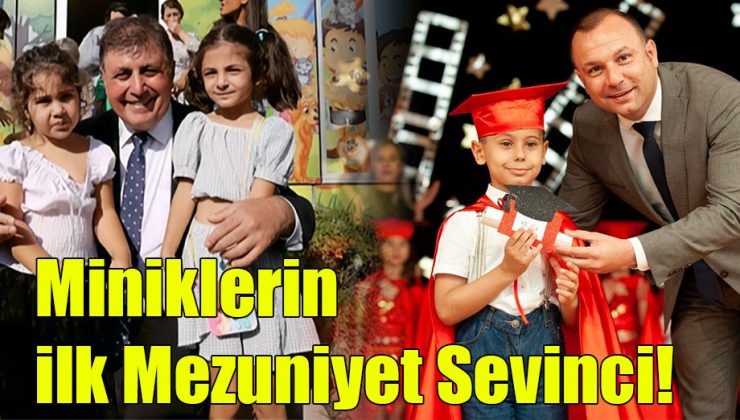 Miniklerin ilk Mezuniyet Sevinci!