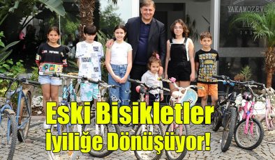 Eski Bisikletler İyiliğe Dönüşüyor 