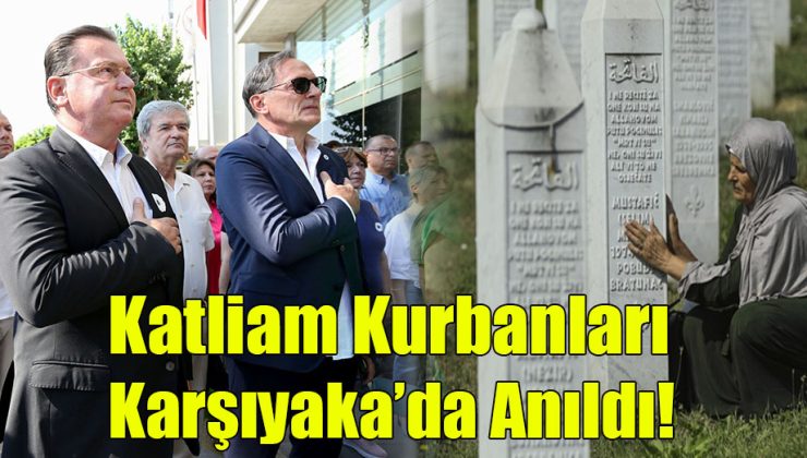 Katliam Kurbanları Karşıyaka’da Anıldı!