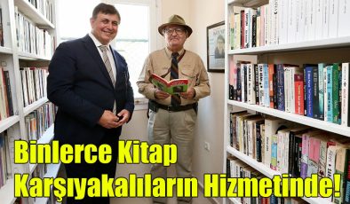 Binlerce Kitap Karşıyakalıların Hizmetinde!