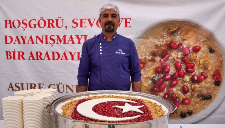 Büyükşehir Belediyesi Üç Noktada Aşure Dağıttı!..