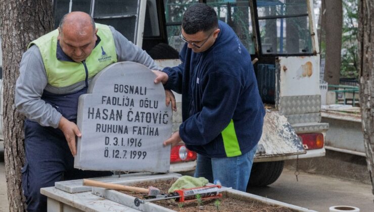 Tahrip Edilen 39 Mezarın Hasarı Gideriliyor!