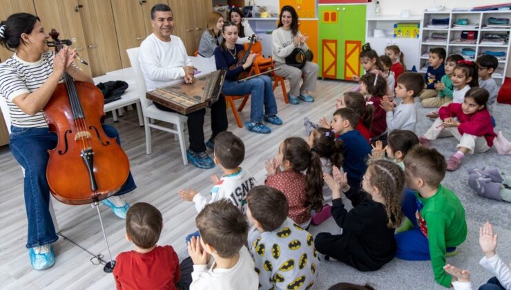 Karşıyakalı Minikler Türk müziği Çalgıları ile Tanışıyor! 