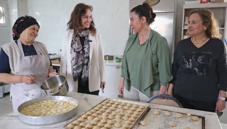 Başkan Ünsal’dan Üreten Kadınlara Destek Ziyareti!