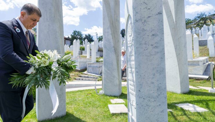 Başkan Cemil Tugay Srebrenica Katliamı’nı Anma Törenlerine Katıldı!