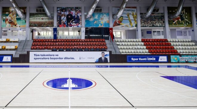 Fuar Celal Atik Spor Salonu Baştan Sona Yenilendi!